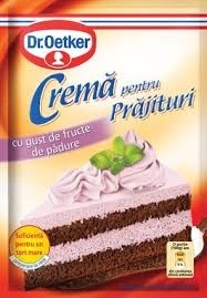 Dr Oetker Crema gust fructe de padure 50G