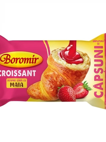 BOROMIR CROISSANT CREMA CAPSUNI 60g