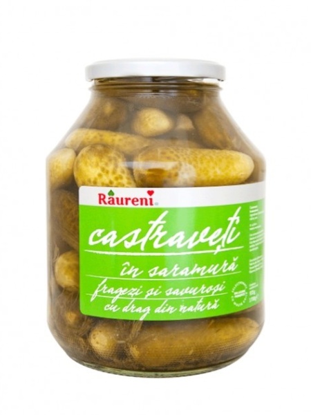 Raureni castraveti in saramura 1700ml