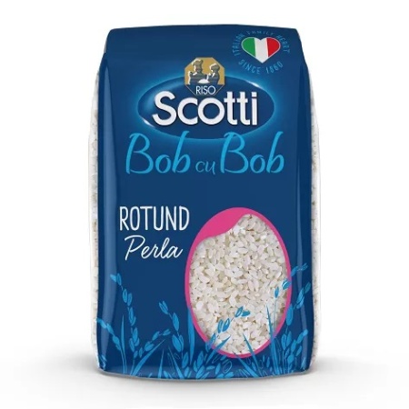 SCOTII Orez Bob cu bob rotund PERLA 900g