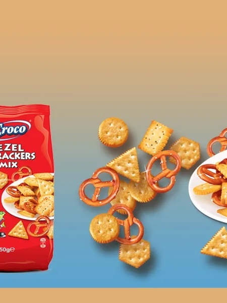 CROCO Mix Crackers & Sare 250g