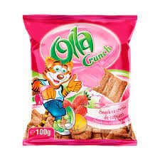 OLLA CRUNCH Capsuni 100g