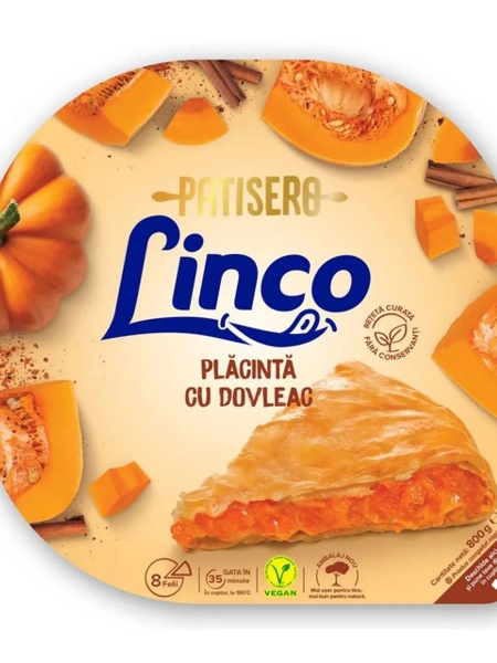 LINCO Placinta cu dovleac 800g