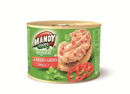 Mandy Pate vegetal ardei 200G