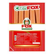 FOX CRENWURSTI DE PORC EXTRA 470G