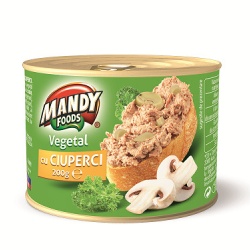 Mandy Pate vegetal ciuperci 200G
