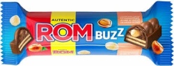 ROM BUZZ Ciocolata lapte cu napolitana, alune 50g