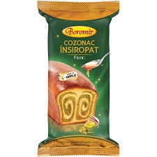 BOROMIR Cozonac Insiropat fistic 550g