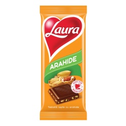 LAURA TABLETA LAPTE ARAHIDE 85G