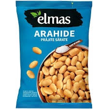 ELMAS Arahide decojite coapte sarate 300g