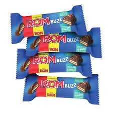 ROM BUZZ Ciocolata lapte cu napolitana crema rom50g - Img 2