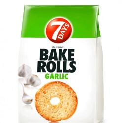 7 Days Bake Rolls Usturoi 80G
