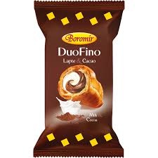 BOROMIR Cozonac DUOFINO Lapte cacao 400g