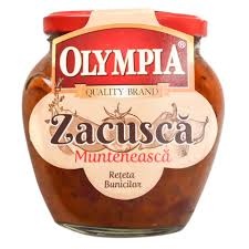 OLYMPIA Zacusca MUNTENEASCA cu ciuperci 550gr