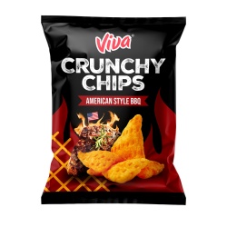 VIVA CRUNCHY CHIPS BARBEQUE 100G