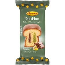 BOROMIR Cozonac DUOFINO Fistic ciocloata lapte 400g