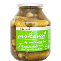 Raureni castraveti in saramura 1700ml
