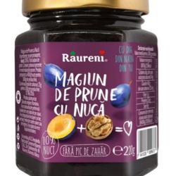 RAURENI Magiun prune cu nuca 220g