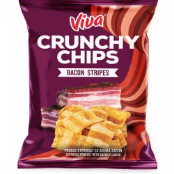 VIVA CRUNCHY CHIPS BACON 100G