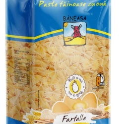 BANEASA FARFALE PASTE CU OUA, 400G