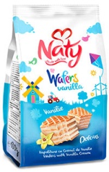 Naty Napolitane vanilie 140g