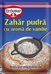 Dr Oetker Zahar pudra aroma vanilie 80G