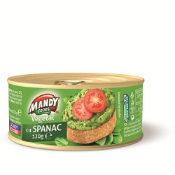 Mandy Pate Vegetal Spanac 120g