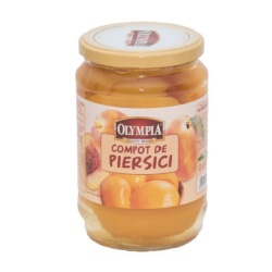 Olympia Compot Piersici jumatati 720 ml