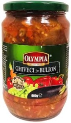 OLYMPIA Ghiveci in bulion 720ML
