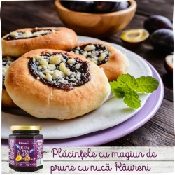 RAURENI Magiun prune cu nuca 220g - Img 4