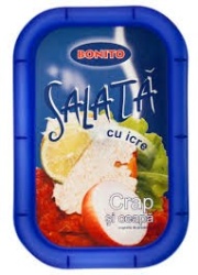 Bonito Salata icre crap cu ceapa 150g