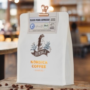Cafea boabe Nordica Coffee, BIO, BLACK PEARL ESPRESSO, 250g - Img 3