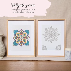 Carte de colorat Mandalas, Colorya, A4, 21x29.7 cm - Img 2