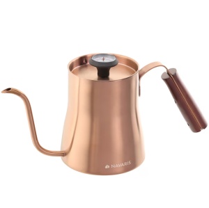 Ceainic gooseneck Navaris, cu termometru, 1000 ml, pentru cafea, 54695.02