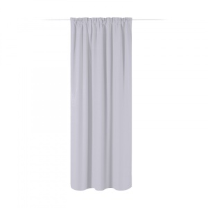 Draperie Lola cu rejansa Jemidi, 140 x 250 cm, Gri, Poliester, 55308.25