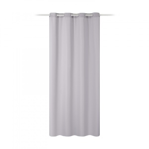 Draperie opaca cu inele Jemidi, 140 x 250 cm, g, Poliester, 55309.04 - Img 3