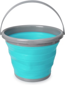 Galeata pliabila din cauciuc termoplastic Navaris, 5 L, Albastru, 45985.2.78