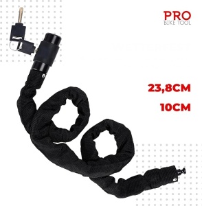 Lacat Antifurt pentru Bicicleta, Trotineta Electrica, Scuter, Casca Moto sau Bicicleta, Gratar, usor de utilizat - Img 3