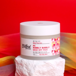 Masca pentru curatare profunda, Millford AC Bubbly Bubbly Wash-Off Pack, 125 g - Img 3