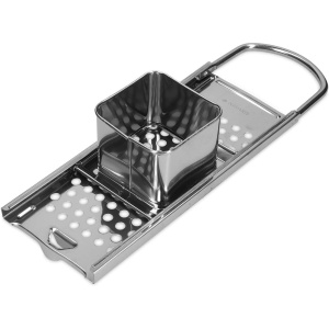 Razor pentru Spätzle Navaris, otel inoxidabil, 33x11x6.5cm, argintiu