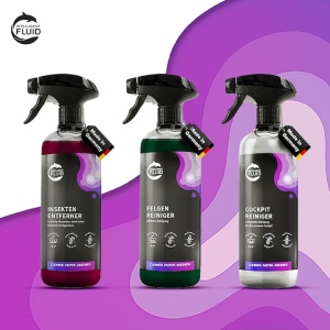 Set 3 x Solutie Premium Ingrijire Auto – Intelligent Fluid: Curatare Bord 500 ml, Curatare Jante Aliaj & Otel 500 ml, Indepartare Insecte & Murdarie Organica 500 ml - Img 4