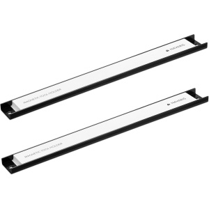 Set organizatoare scule Navaris, 2 bare magnetice, 46x4cm, Alb/Negru, capacitate 15kg - Img 5