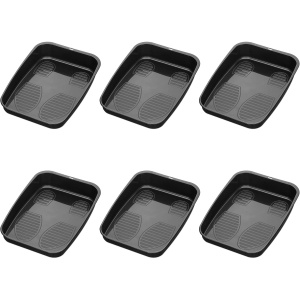 Tava pentru incaltaminte set 6, Navaris, 32.7x23.6x6cm, plastic, interior/exterior, Negru - Img 6