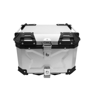 Topcase moto posterior universal de 55 litri, Swordfish, pentru o casca, Maverick L, Baza Montaj Inclusa