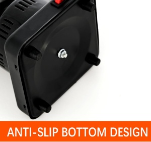 Aprinzator carbuni narghilea, electric, 450W, SmartWEB, tip ibric, negru, cu protectie termostatica, control temperatura si picioare antialunecare, capacitate 8 carbuni - Img 2