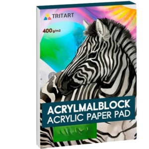 Bloc de desen, Tritart, A3, 400 g/m², 20 de Foi, Alb