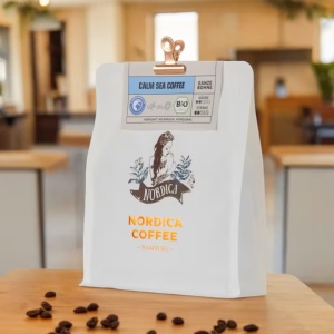 Cafea boabe Nordica Coffee, BIO, CALM SEA COFFEE MILD - Img 3