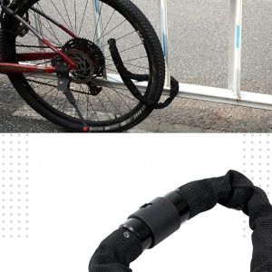 Lacat Antifurt pentru Bicicleta, Trotineta Electrica, Scuter, Casca Moto sau Bicicleta, Gratar, usor de utilizat - Img 4