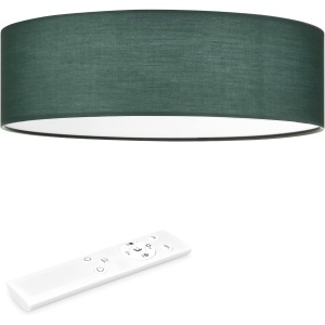 Plafoniera LED Navaris, 22W, cu telecomanda, temperatura si intensitate reglabile, diametru 40 cm, Verde - Img 2