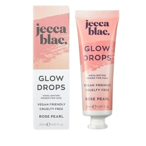 Primer iluminator Glow Drops, Jecca Blac, Vegan, Gender-Free, Rose Pearl, 20 ml